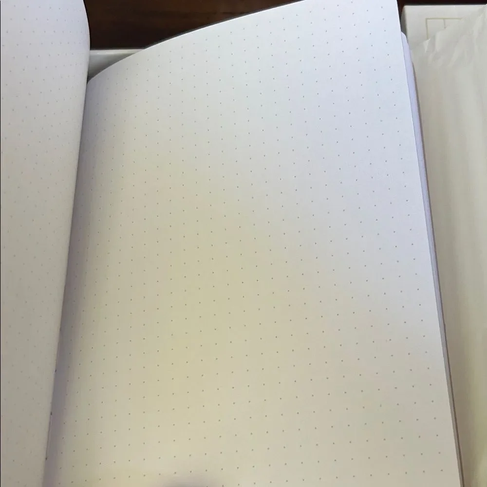 Tsuki Pink light color  Notebook with Gold Accents new notebook therapy